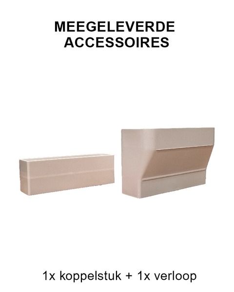 PuriVent DOMINO filter compact haaks voor kookplaat met ingebouwde afzuiging - 615 m3/h - 220 x 55mm