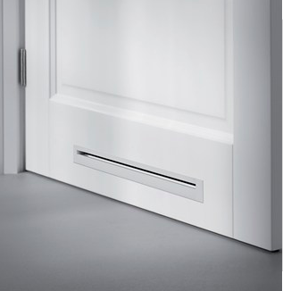 salami Eerste Kritiek Duco DoorVent 436x58mm - WIT RAL9010 - Ventilatieshop.com