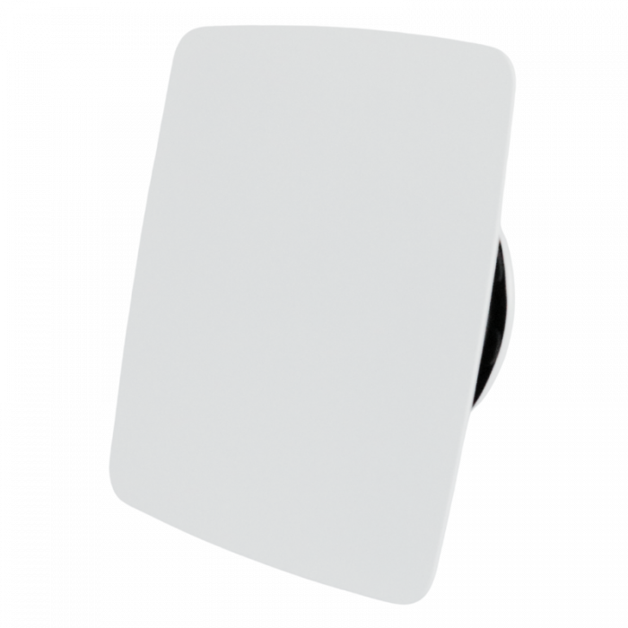 Duco Ducovent Design afgerond vierkant XL ventilatieventiel Ø125mm - WIT RAL9016