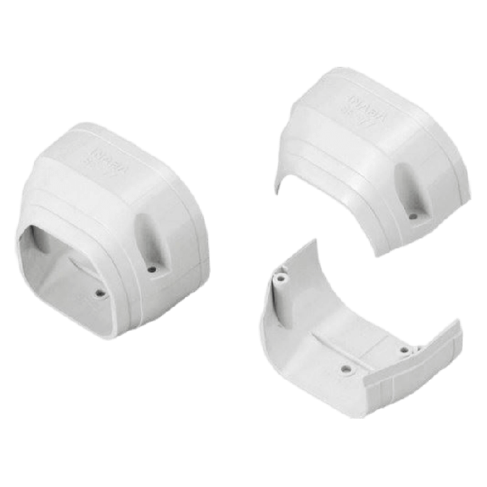 Airco eindstuk - WIT (SE-77-W)