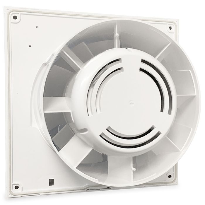 Badkamer ventilator Blauberg Sileo - Ø 150mm - 2-standen - MET TIMER + VOCHTSENSOR (SILEO150H)