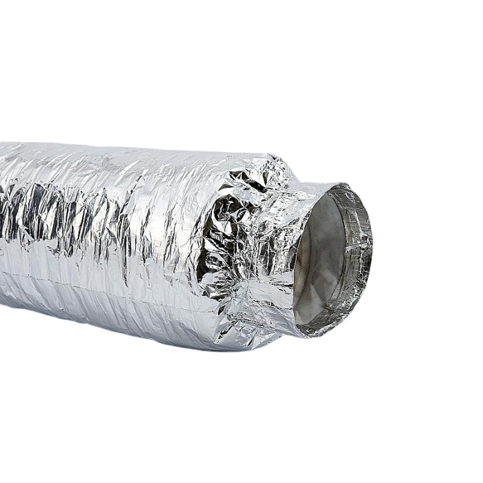 Flexibele geluidsdemper Ø 125mm - lengte 0.5 meter Flexibele geluidsdemper Ø 125mm - lengte 0.5 meter