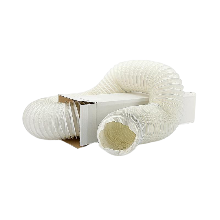 Flexibele slang WIT PVC - Ø160- lengte 10 meter Flexibele slang WIT PVC - Ø160- lengte 10 meter