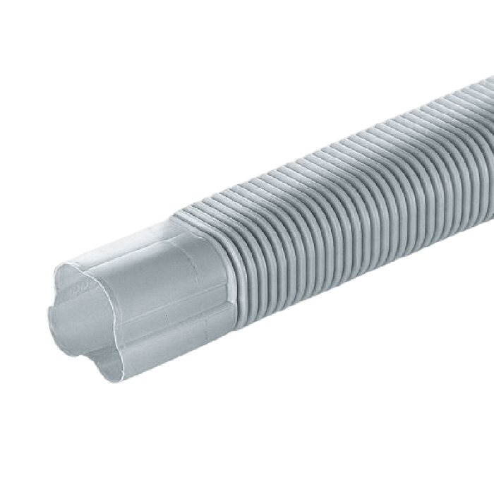Airco flexibele goot - lengte 1000 mm - GRIJS (SF-77-1000-G)