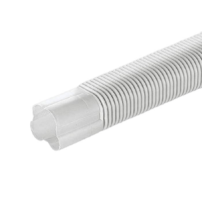 Airco flexibele goot - lengte 500 mm - WIT (SF-77-500-W)