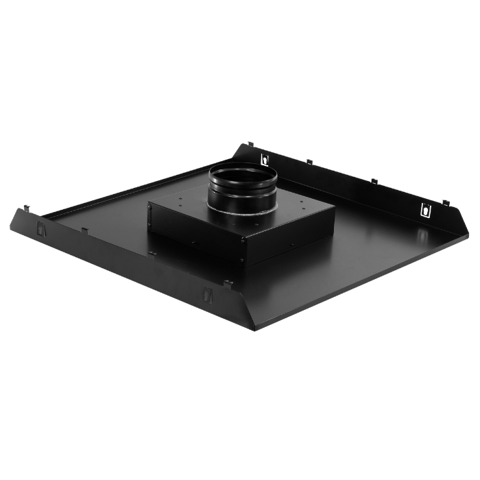 "EasyPlenum" voor LUCHTTOEVOER- aansluiting 160mm - met geperforeerd rooster