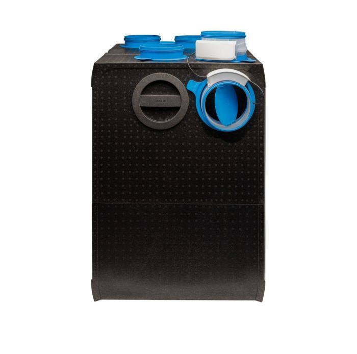 Orcon HRC-425 SmartComfort WTW unit - 425m3/h - Met 2- zoneregeling & voorverwarmer