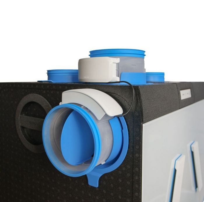 Orcon HRC-425 SmartComfort WTW unit - 425m3/h - Met 2- zoneregeling & voorverwarmer