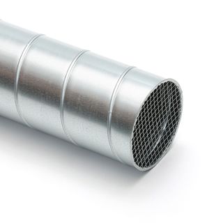 Gaasrooster (flensbus met grofmazig gaas) Ø 355mm 