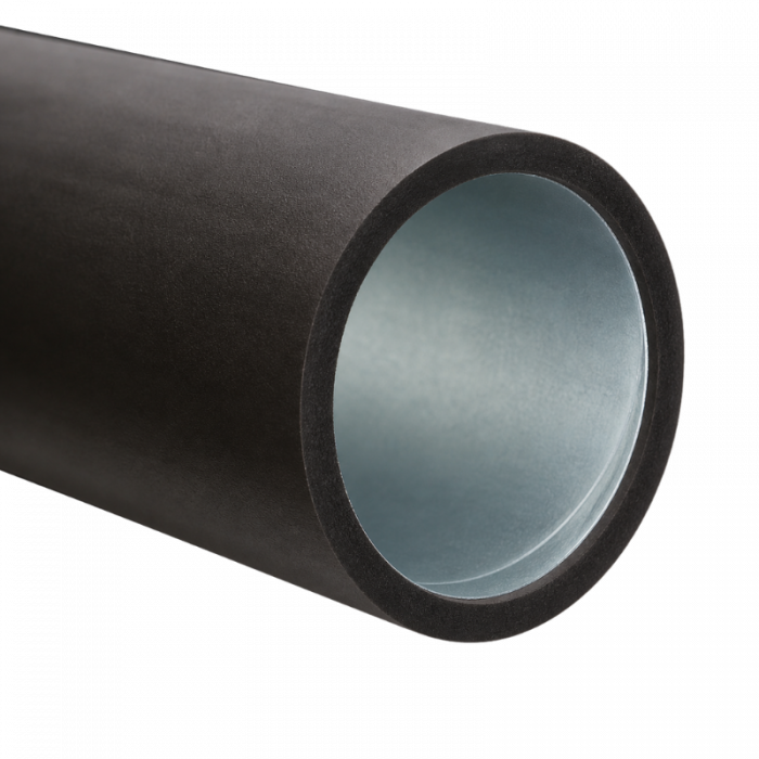 Geïsoleerde Spirobuis - Ø 125mm - staal - 90cm - 13mm isolatie