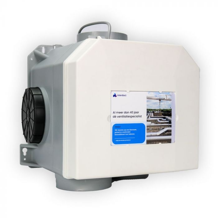 Itho woonhuisventilator met vochtsensor CVE-S ECO RFT SE - eurostekker - geschikt voor RF bediening *REMANUFACTURED*