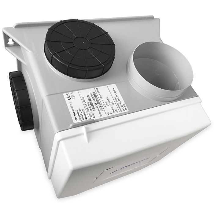 Itho woonhuisventilator met vochtsensor CVE-S ECO RFT SE - eurostekker - 325 m3/h - geschikt voor RF bediening