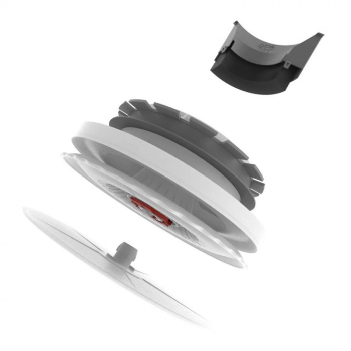 Kunststof toevoerventiel Zehnder ComfoValve Luna - aansluitdiameter Ø 125mm Kunststof toevoerventiel Zehnder ComfoValve Luna - aansluitdiameter Ø 125mm