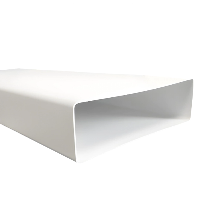 Kunststof rechthoekig kanaal 220 x 90mm (lengte 90cm)