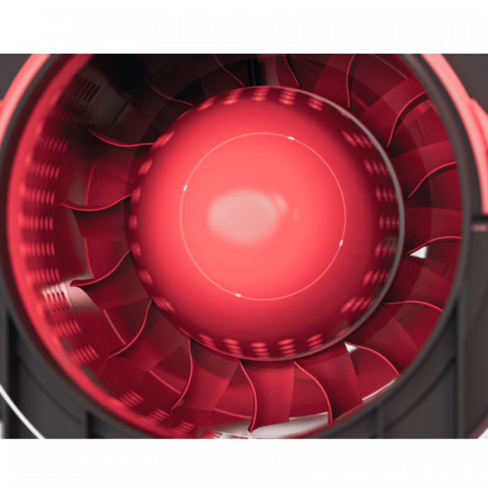 Vortice buisventilator LINEO 100T 'QUIET' - aansluiting 100mm - 3 standen MET NALOOPTIMER 