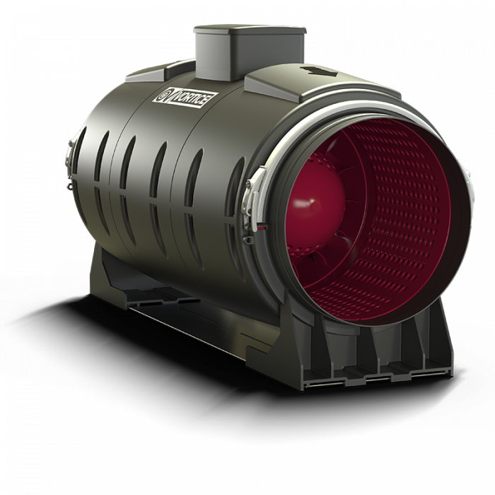 Vortice buisventilator LINEO 250 'QUIET' - aansluiting 250mm - 3 standen AAN/UIT
