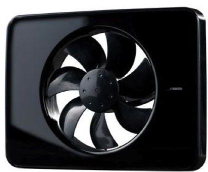 Nedco Fresh Intellivent design badkamerventilator 2.0 - ZWART (330001)