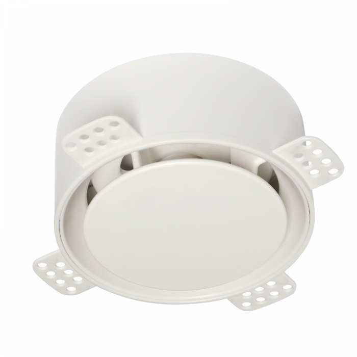 NoShow 2.0 instucbaar designventiel 125mm - toevoer/afvoer - WIT