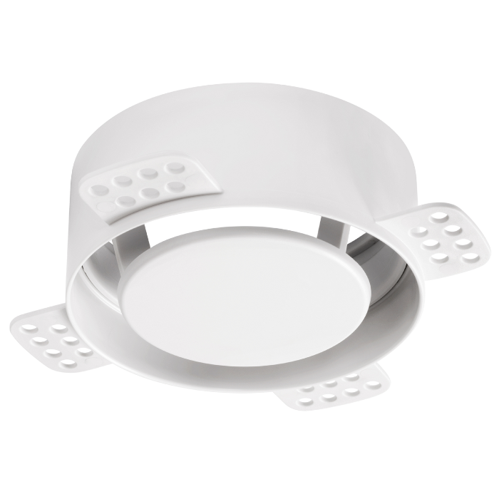 NoShow instucbaar designventiel 100mm - afvoer - WIT