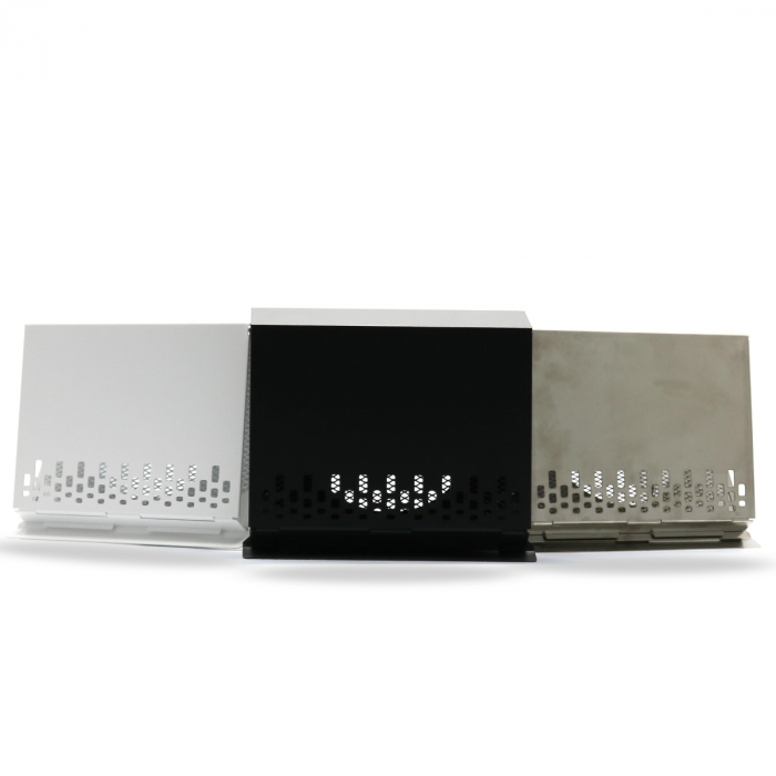 Whisper Luxe Design Gevelkap 100mm - TOEVOER - RVS