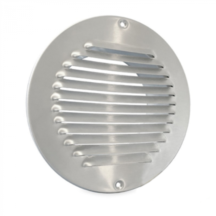 Rond schoepenrooster RVS opbouw - 150mm (1-R150I) Rond schoepenrooster RVS opbouw - 150mm (1-R150I)