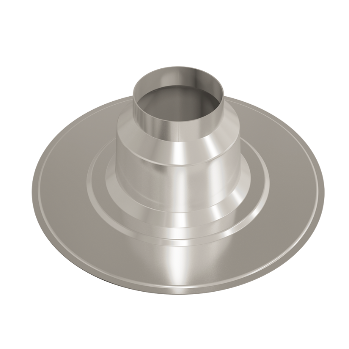 Plakplaat voor Multivent 131/5V ventilatiepijp - plat dak (0146233)