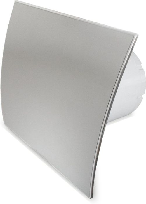  Pro-Design badkamer/toilet ventilator - MET TIMER (KW125T) - Ø125mm - RVS gebogen 