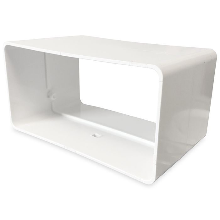 Kunststof verbinding voor kanaal 110 x 55mm