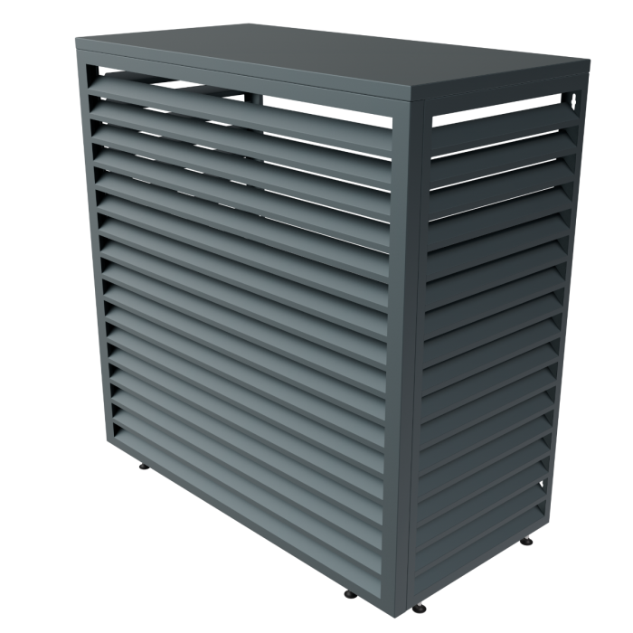 Aircover 1200 - Luxe (airco) buitenunit omkasting - 120 x 110 x 65 cm