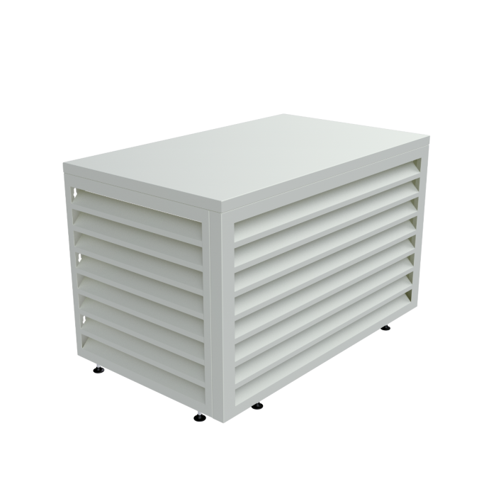 Aircover 1000 - Luxe (airco) buitenunit omkasting - 100 x 65 x 50 cm