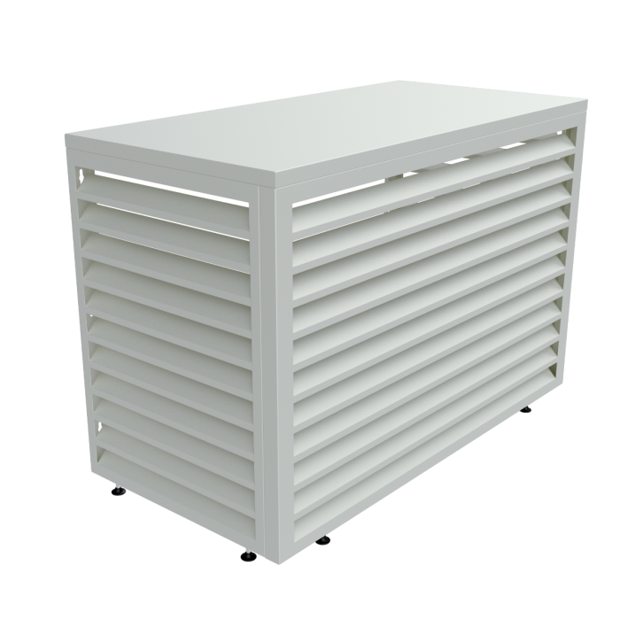 Aircover 1100 - Luxe (airco) buitenunit omkasting - 110 x 80 x 54 cm