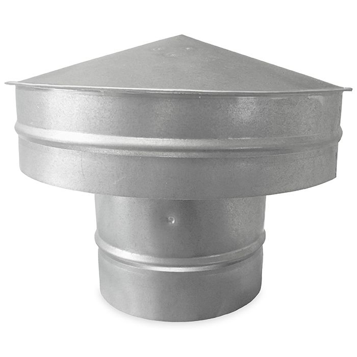 Regenhoed met extra regenbescherming & gaas Ø180mm