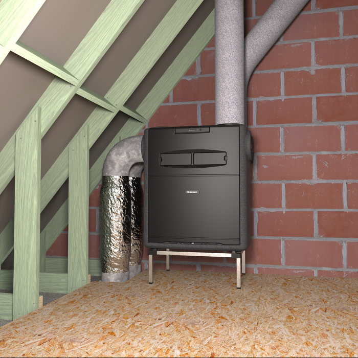 Renson Flux+ Wall ERV 475 WTW unit - 475 m³/h - met CO2 , RH & VOC sensoren & enthalpiewisselaar Renson Flux+ Wall ERV 475 WTW unit - 475 m³/h - met CO2 , RH & VOC sensoren & enthalpiewisselaar