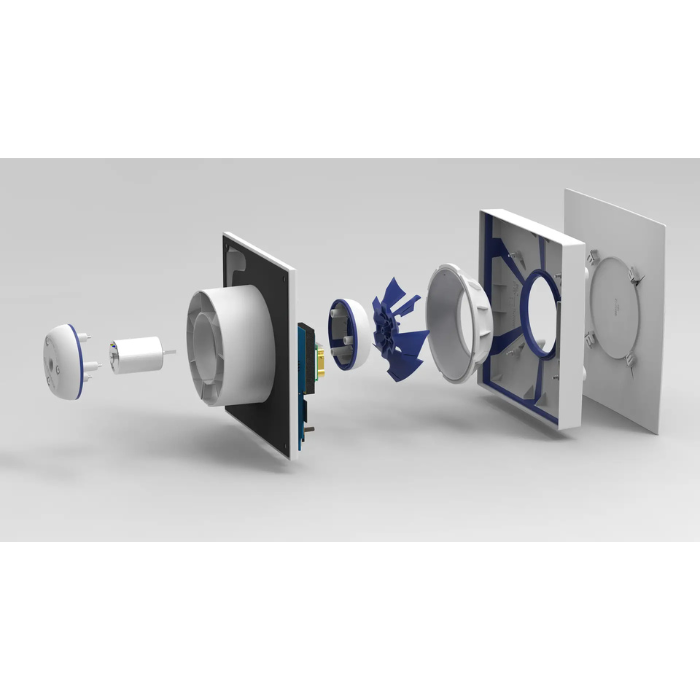 Renson Waves badkamer/toilet ventilator - app gestuurd - geur en vochtsensor - Ø 100/125mm