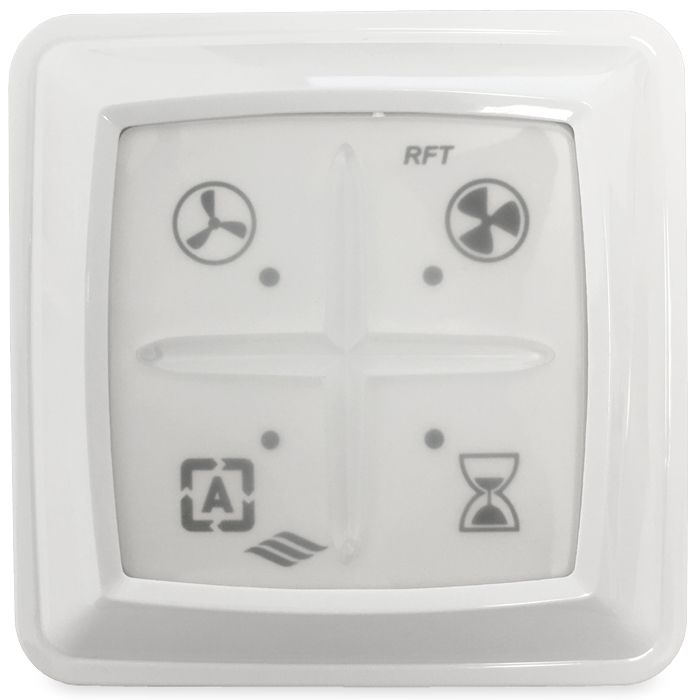 Itho RFT AUTO draadloze afstandsbediening WIT voor CVE-S woonhuisventilatoren (536-0150)