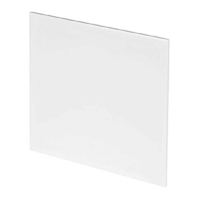 Whisper Design ventilatierooster vierkant (afvoer & toevoer) Ø125mm - vlak kunststof - wit