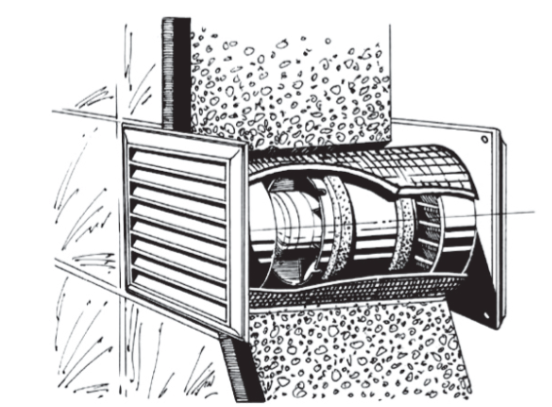 Blauberg TUBO100 Inschuif-buisventilator - 102 m3/h - voor IN kanaal 100mm