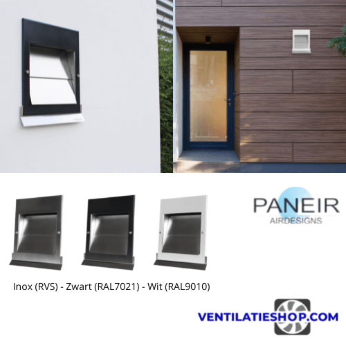 Design gevelkap PREMIUM LINE - SIGMA - Ø 125mm - RVS