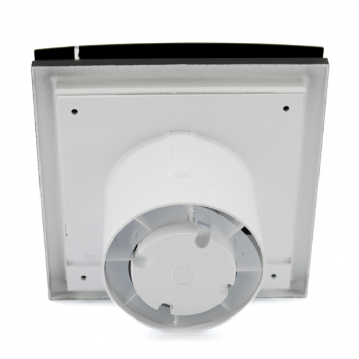 Design badkamerventilator Soler & Palau Silent (100CZ) - Ø 100mm - STANDAARD - Mat zwart