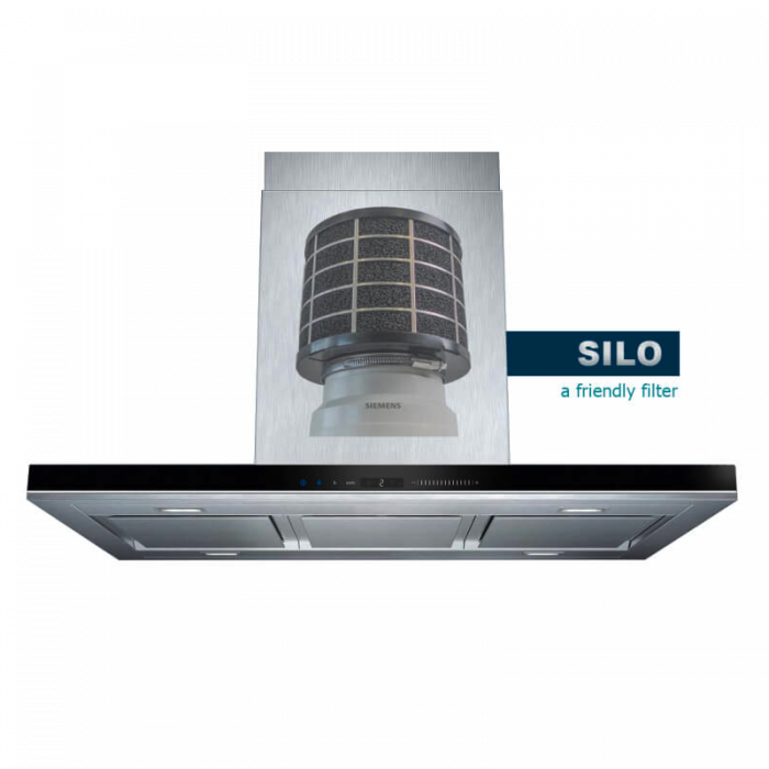 samenwerken Durf Zonnig PuriVent Silo afzuigkap (schacht 240mm+) filter - 800 m3/h - Ø150mm -  Ventilatieshop.com