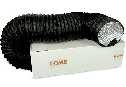 Flexibele slang CombiConnect zwart Ø 315mm (binnenmaat) - DOOS a 10 meter