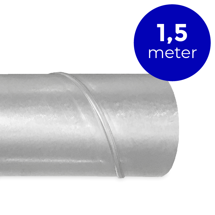 Spirobuis Ø 160mm - Lengte 1,5 meter