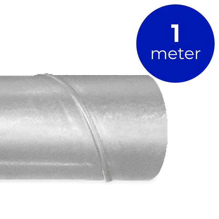 Spirobuis Ø 200mm - Lengte 1 meter