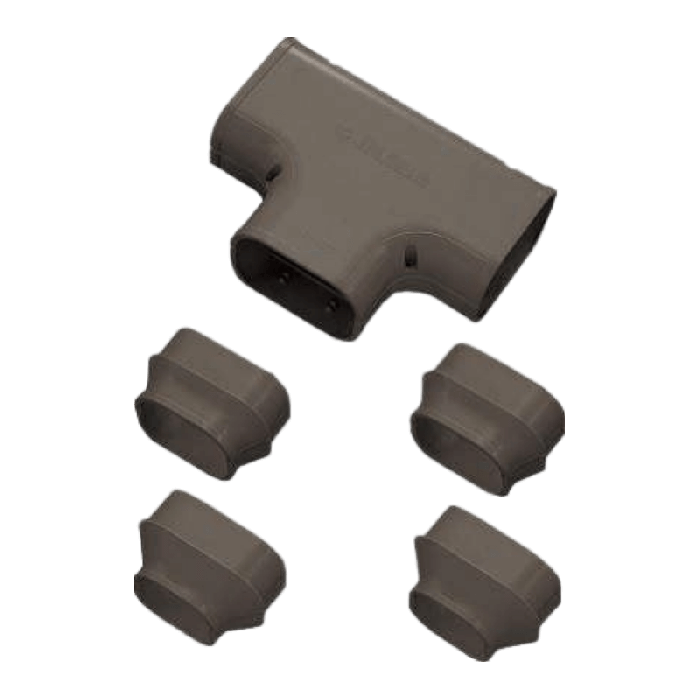 Airco T-stuk - BRUIN (ST-77-B) Airco T-stuk - BRUIN (ST-77-B)