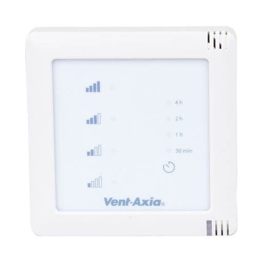 Vent-Axia Multihome SSU-B - 4 standenschakelaar draadloos RF - Batterij - WIT 