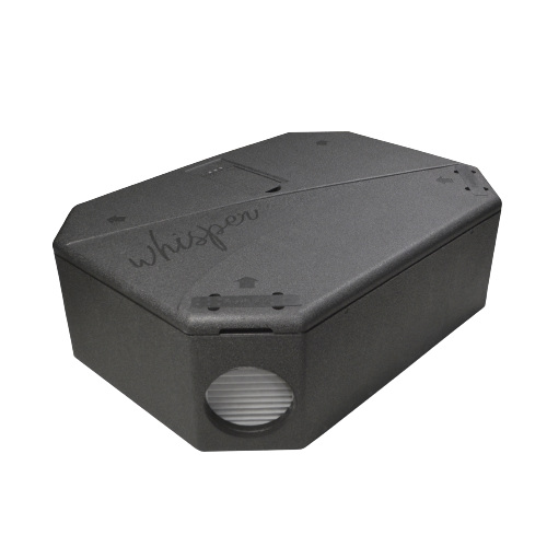 Whisper Green Line 450 - WTW - 450 m3/h - app gestuurd - wand- & plafondmontage