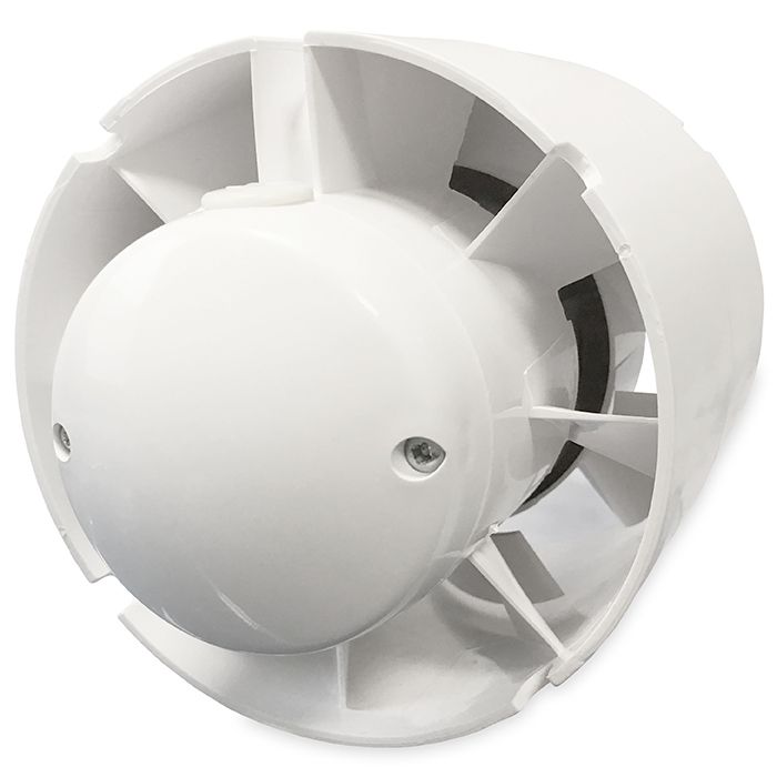 Blauberg TUBO100-T Inschuif-buisventilator - 102 m3/h - voor IN kanaal 100mm - MET TIMER