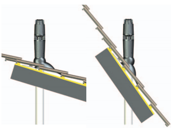 Universele Ubiflex 15 - 55° doorvoerpan geschikt voor dakdoorvoerpijp Multivent 131/5V (0174050)