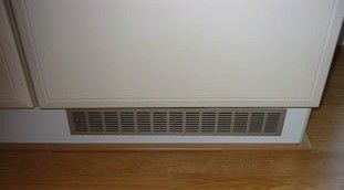 Ventilatiestrip aluminium LxH 300 x 80mm (G61-3008B) BRUIN RAL8022