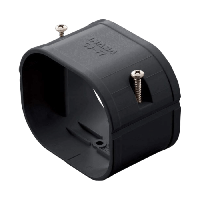 Airco verbindingsstuk - ZWART (SJ-77-K)